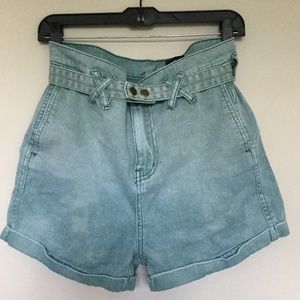 Urban Outfitters BDG Highwaisted Mint Green Shorts